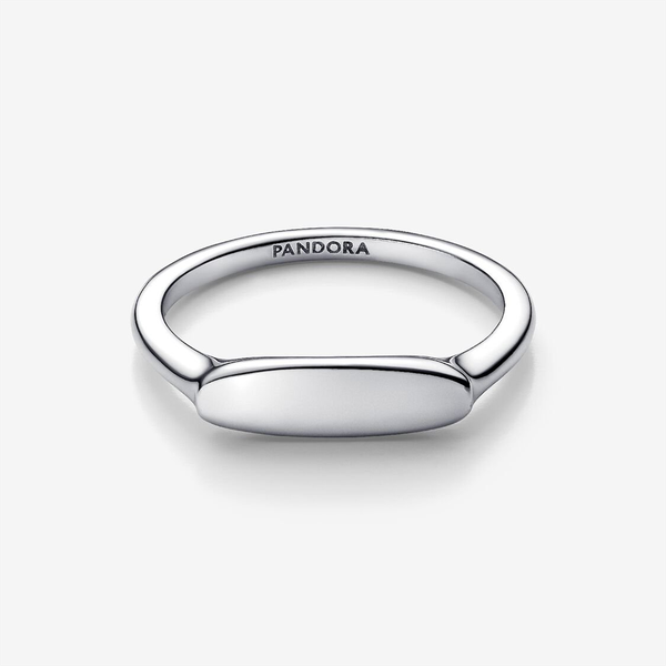 Pandora ékszer Gravírozható felületű ezüst gyűrű  Pandora ékszer Gravírozható felületű ezüst gyűrű