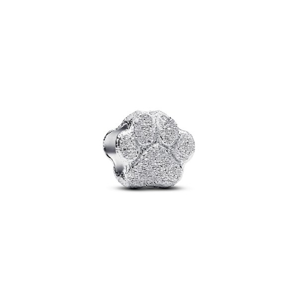 Pandora ékszer Texturált tappancs ezüst mini charm 794043C00