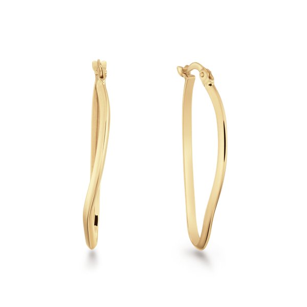Jackie Gold Antibes 14K arany statement karika fülbevaló JKE25.518