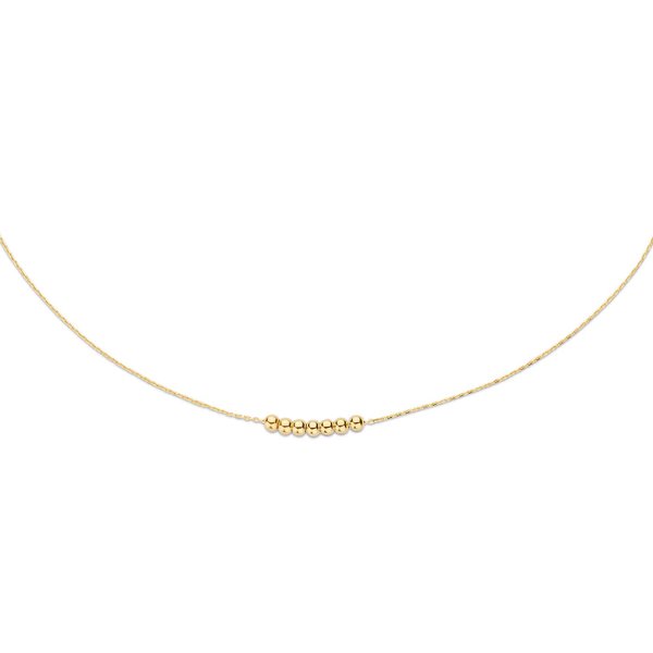 Jackie Gold 14K arany nyaklánc mini gömbökkel JKN20.084