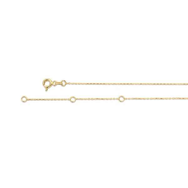 Jackie Gold Dupla szív 14K arany nyaklánc JKN23.049