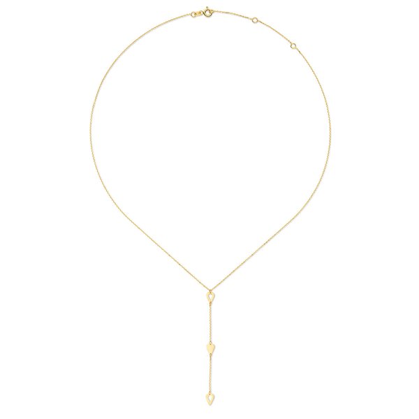 Jackie Gold Cheek-Y Drop 14 karátos arany nyaklánc JKN23.355