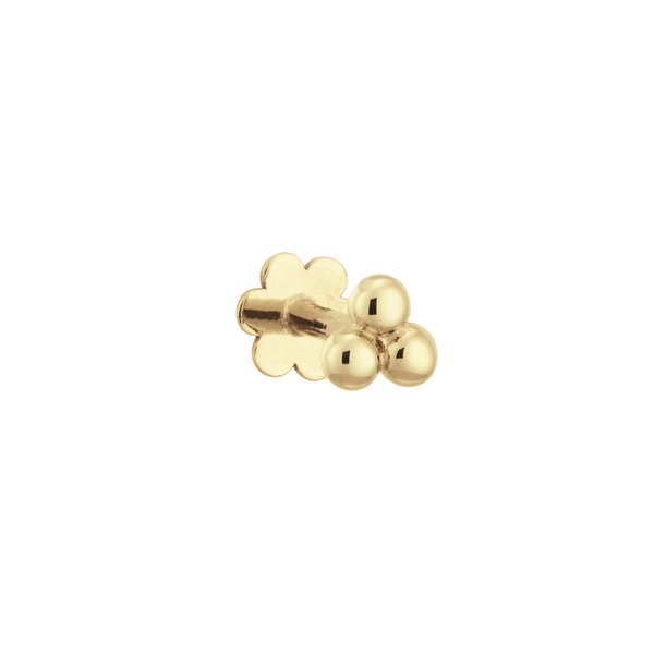 Jackie Gold Három golyó 14K arany piercing JKP24.432