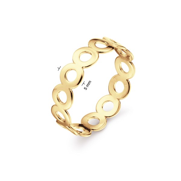 Jackie Gold Sunset 14K arany gyűrű 