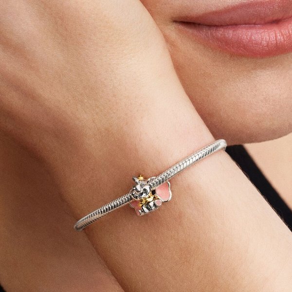 Pandora ékszer Disney Dumbo bicolor charm 764023C01