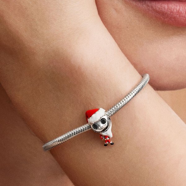 Pandora ékszer Disney Karácsonyi lidércnyomás Rosszcsont Jack charm 793979C01