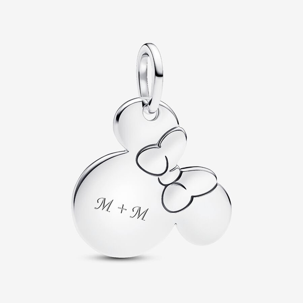 Pandora ékszer Disney Minnie egér gravírozható ezüst charm 793993C00