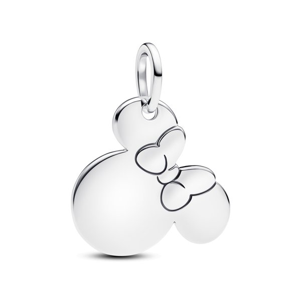 Pandora ékszer Disney Minnie egér gravírozható ezüst charm 793993C00