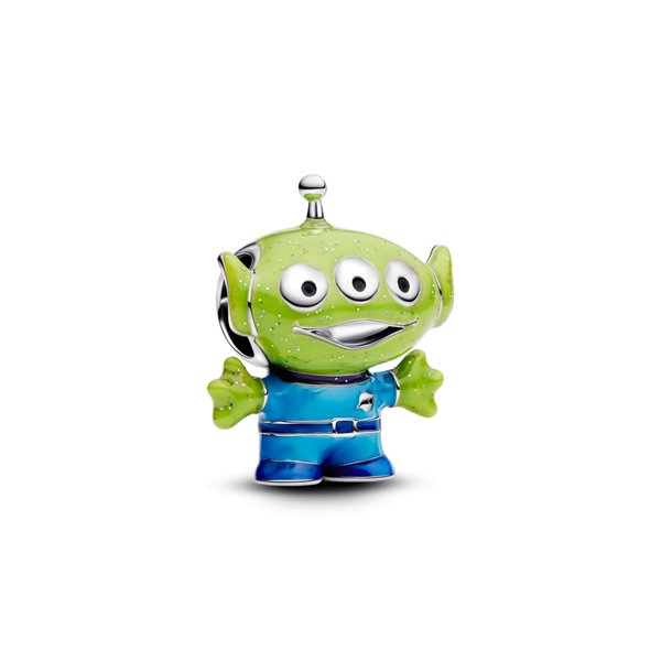 Pandora ékszer Disney Pixar Toy Story kis zöld emberke ezüst charm 794024C01