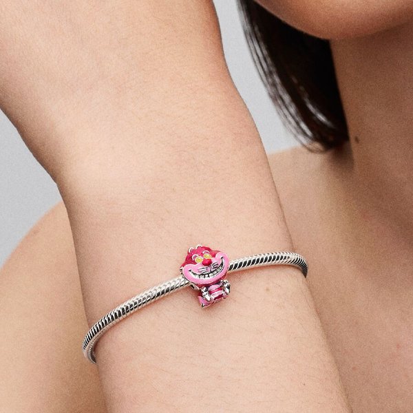 Pandora ékszer  Disney Alice csodaországban Cheshire macska ezüst charm 794025C01