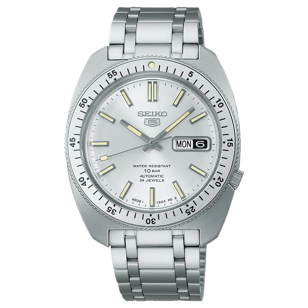 Seiko 5 Sports SKX Gene Kranz Recreation Limited Edition fehér férfi karóra SRPL91K1
