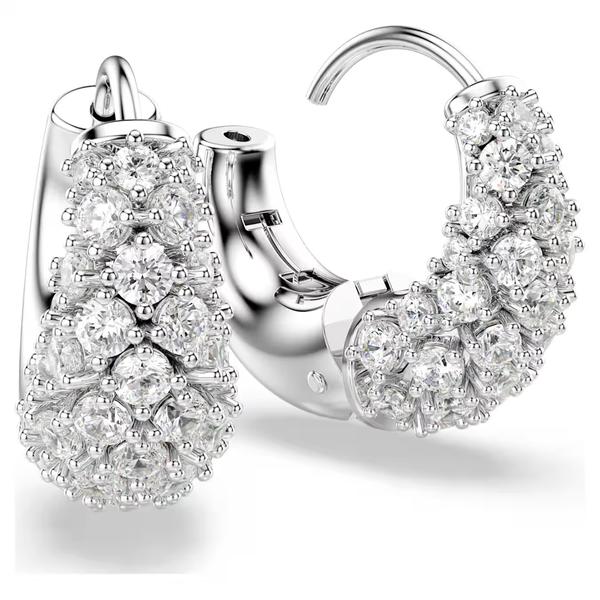 Swarovski Sublima ezüst színű fülbevaló kristályokkal 5732282