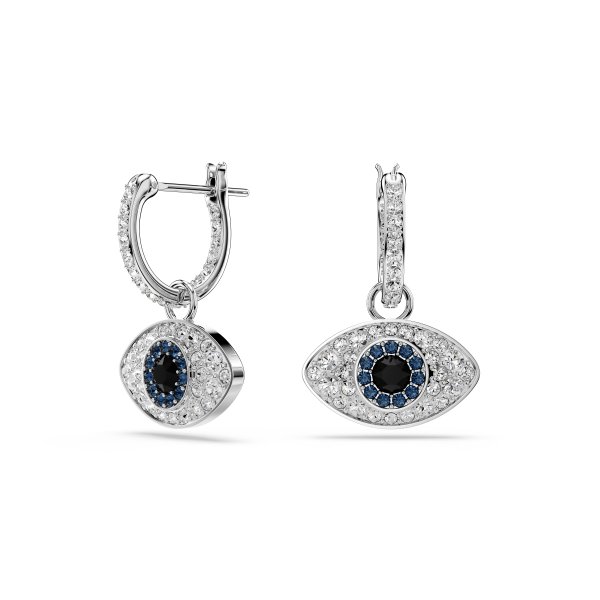 Swarovski Symbolica gonosz szem ezüst színű fülbevaló 5710939