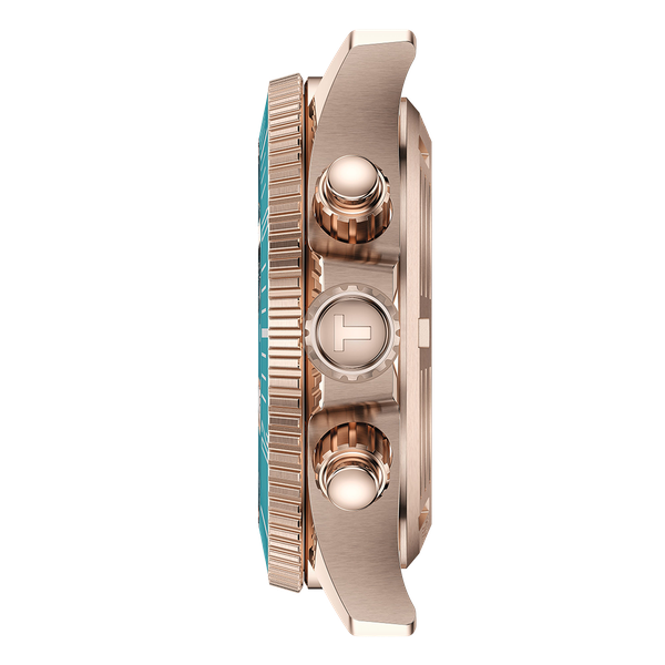 Tissot Seastar 1000 türkiz számlapos quartz chronograph karóra T1202173704100