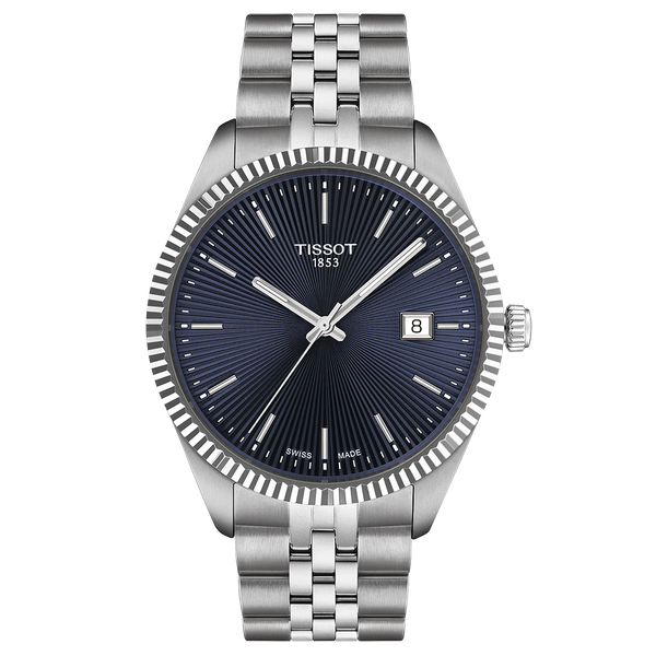 Tissot Tissot Ballade fémszíjas kék férfi karóra T1564101104100