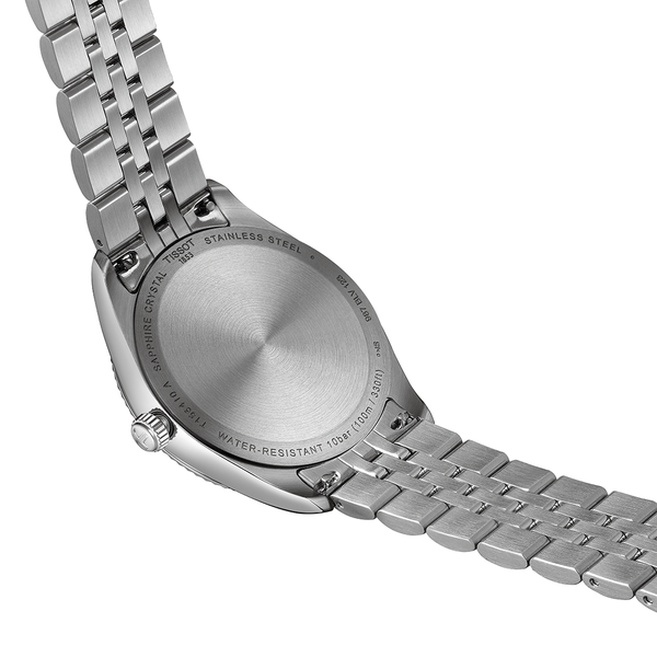 Tissot Tissot Ballade fémszíjas zöld férfi karóra T1564101109100