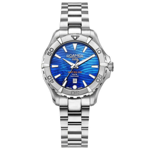 Roamer Deep Sea 200 Lady kék számlapos női óra 860844414520