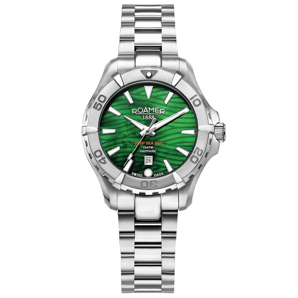 Roamer Deep Sea 200 Lady zöld számlapos női óra 860844417520
