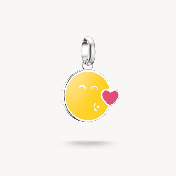 Thomas Sabo  SmileyWorld Csók ezüst connect charm CC1293-664-4