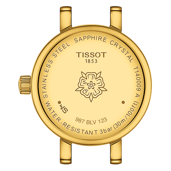 Tissot Lovely Round Diamond arany színű női karóra T1400096302600