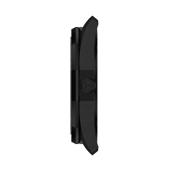 Tissot PRC 100 Solar fekete számlapos bőrszíjas férfi karóra T1514223605100