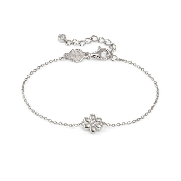 Nomination Petite Sparkle virág ezüst karkötő 242300/010