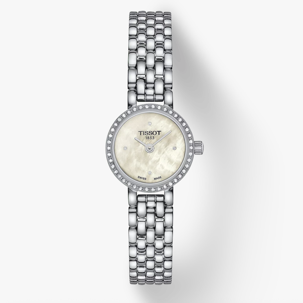 Tissot Lovely Round Diamond ezüst színű karóra T1400096111600