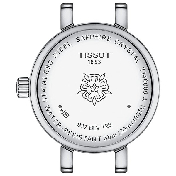 Tissot Lovely Round Diamond ezüst színű karóra T1400096111600