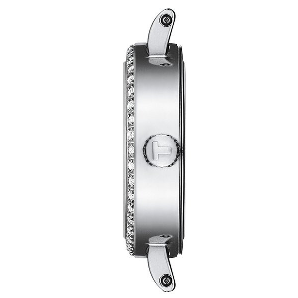 Tissot Lovely Round Diamond ezüst színű karóra T1400096111600