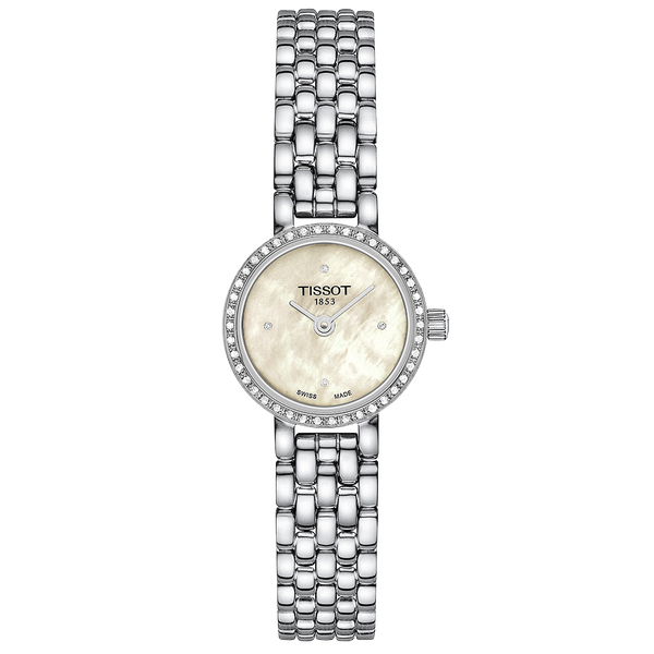 Tissot Lovely Round Diamond ezüst színű karóra T1400096111600