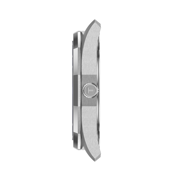 Tissot PRC 100 Solar fehér számlapos barna bőrszíjas férfi karóra T1514221603100