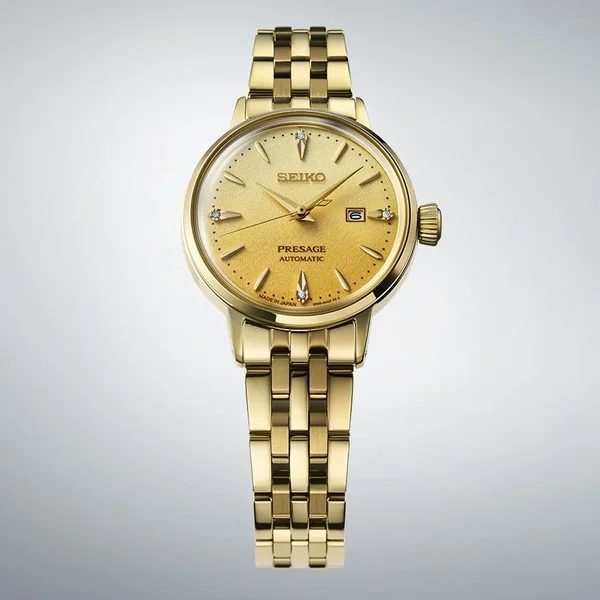 Seiko Presage Cocktail Time 'Eggnog' Diamond női karóra SRE018J1