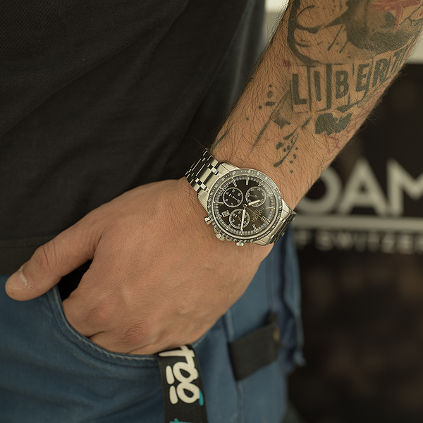 Roamer Mercury Chrono fekete chrongraph férfi karóra 968988418520