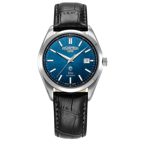 Roamer Elite kék számlapos automata férfi óra 970983414520