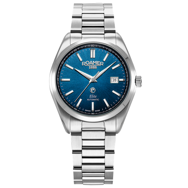 Roamer Elite kék számlapos automata férfi óra 970983414520