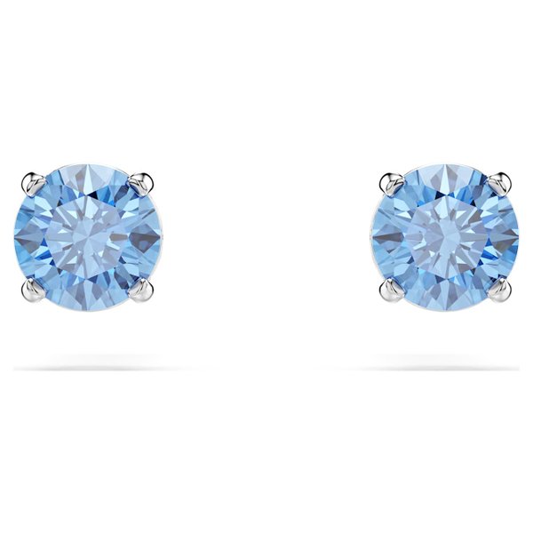 Swarovski Stilla Attract bedugós fülbevaló kék kristállyal 5734250