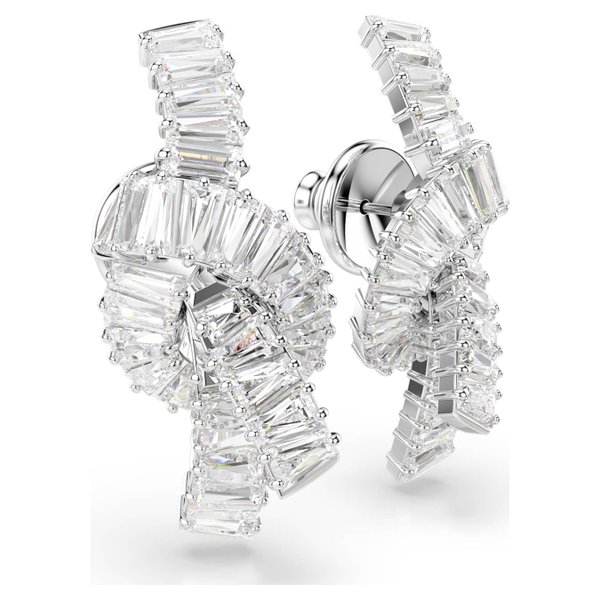 Swarovski Matrix csomó ezüst színű fülbevaló 5727040