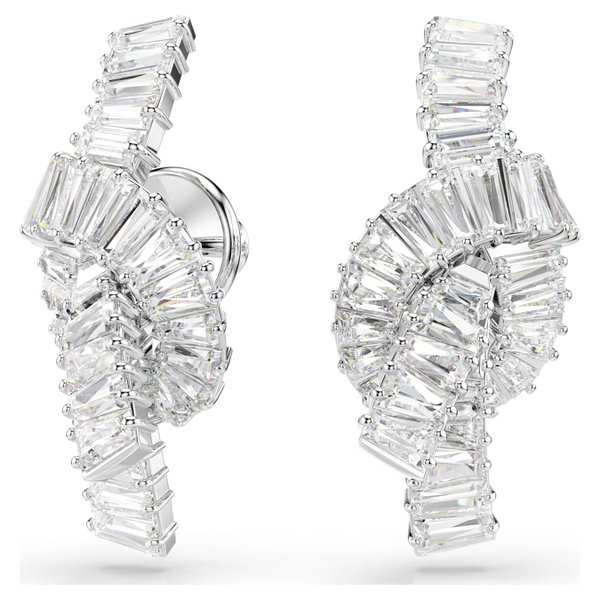 Swarovski Matrix csomó ezüst színű fülbevaló 5727040