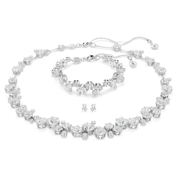Swarovski Constella ezüst színű ékszer szett 5738285