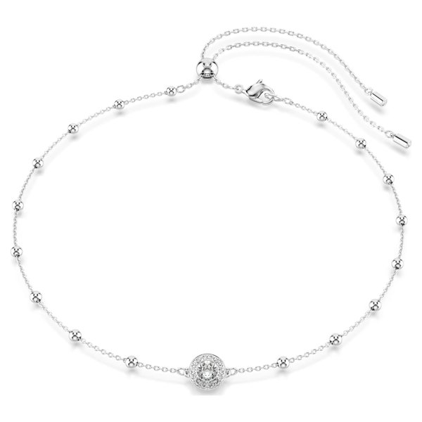 Swarovski Una Angelic kör medálos ezüst színű nyaklánc 5733116