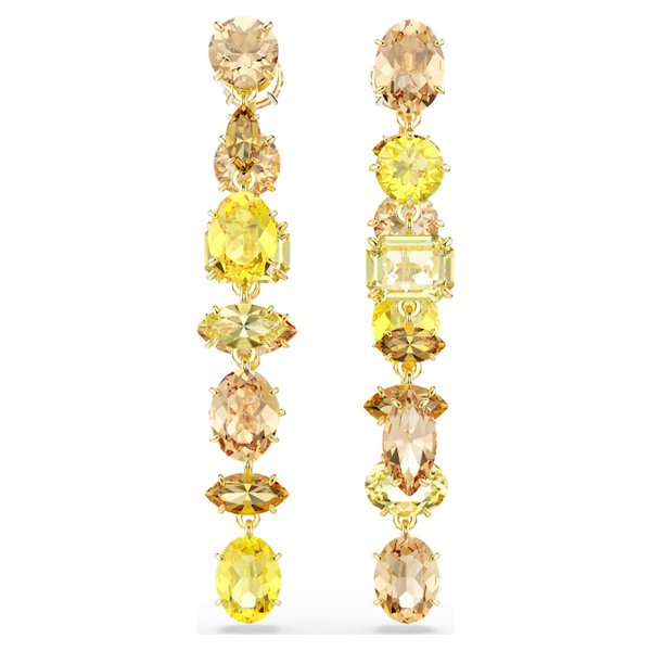 Swarovski Gema arany-barna csepp alakú fülbevaló  5718073