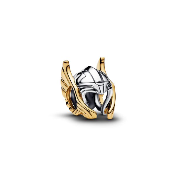 Pandora ékszer Marvel Thor sisakja kéttónusú charm 764215C00