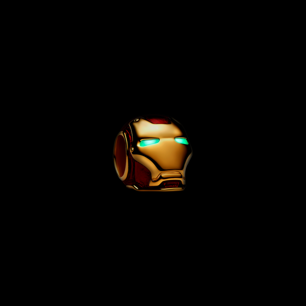Pandora ékszer Marvel Vasember sisakja shine charm 764213C01
