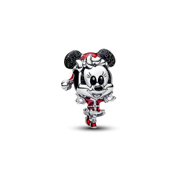 Pandora ékszer Disney Ünnepi Minnie egér ezüst charm 794218C01