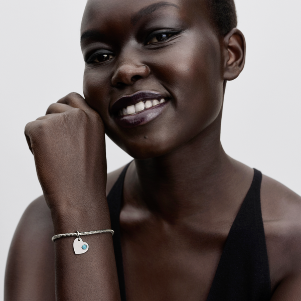 Pandora ékszer Gravírozható szív December függő ezüst charm 794295C12