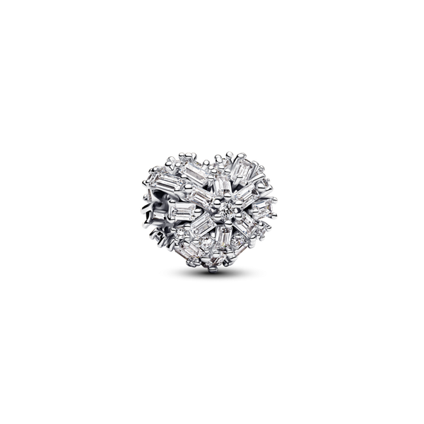Pandora ékszer Szikrázó szív ezüst charm 794240C01