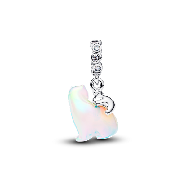 Pandora ékszer Jegesmedve mama és bocsa ezüst charm 794243C01