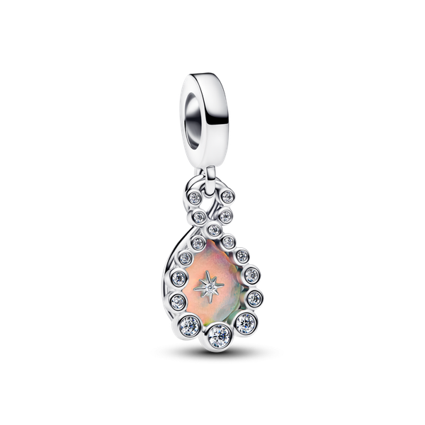 Pandora ékszer Opálfényű végtelen dupla függő charm 794251C01