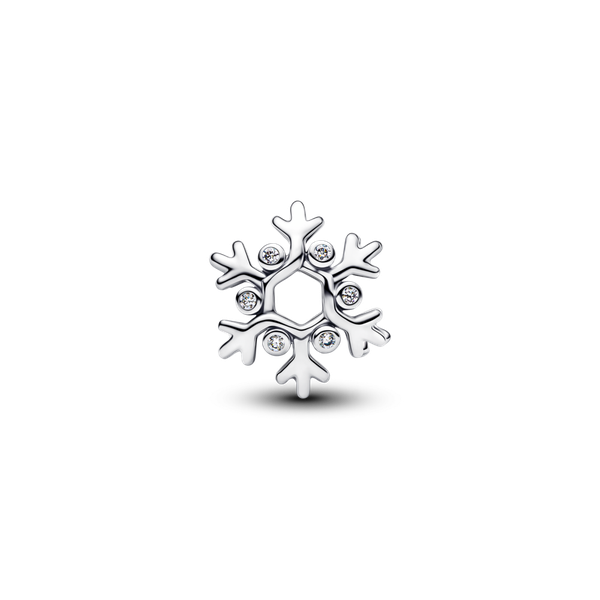 Pandora ékszer Hópehely ezüst charm cirkóniával 794249C01