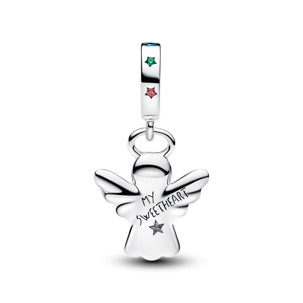 Pandora ékszer Mézeskalács angyal függő ezüst charm 794247C01
